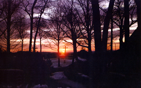 Graymoor at sunset