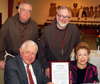 Mary Higgins Clark Conheeney and John J. Conheeney