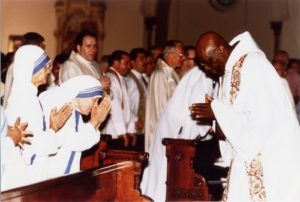 Fr. Martin Carter, SA and Mother Teresa