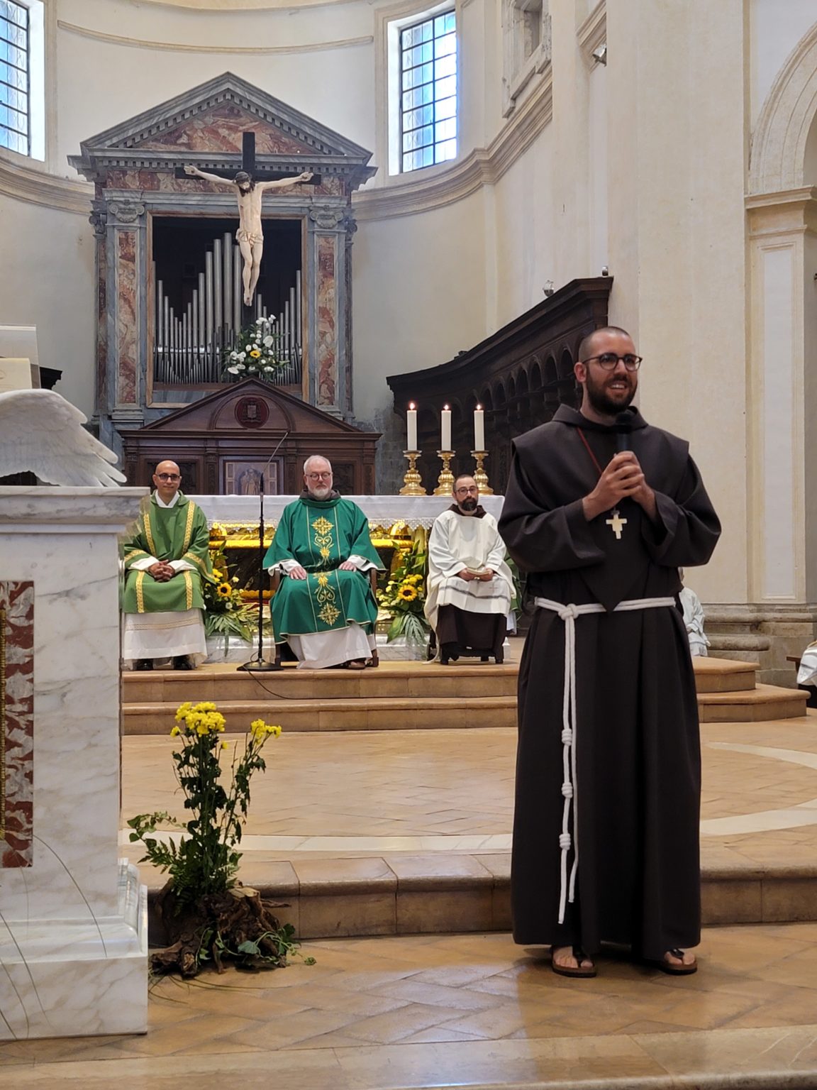 Enacting the Joy of AtOneMent Brother Fabrizio Szymanski Makes First