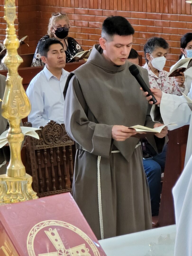 Three novices profess vows in Peru 3