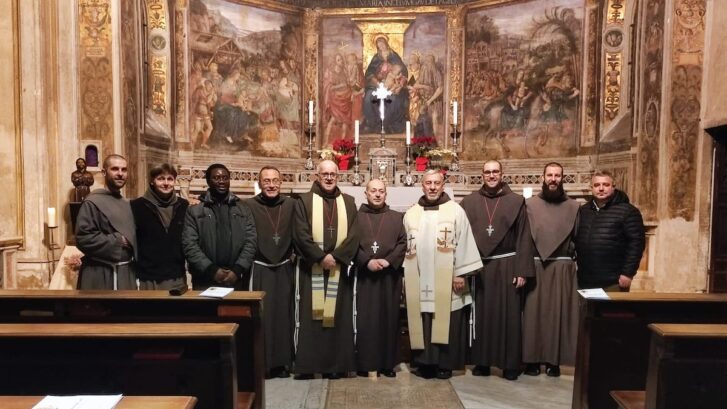 Brother Alfonso DeRuva Renews Vows