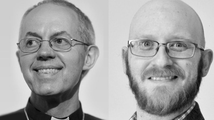 Most Rev. Justin Welby and Dr. Aaron T. Hollander