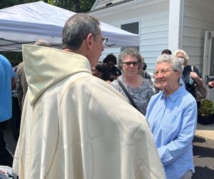 fr dan callahan at st anthony feast day graymoor 2023