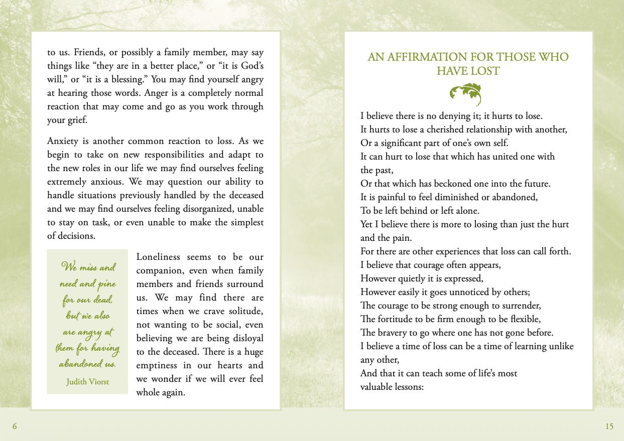 24GB - Grief Booklet (Inner 5)